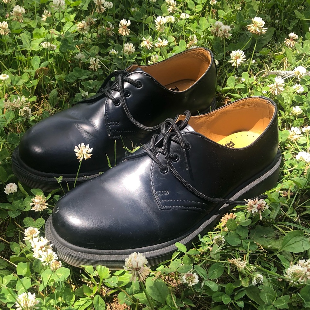 Dr. Martens 1461 Oxford, black smooth leather